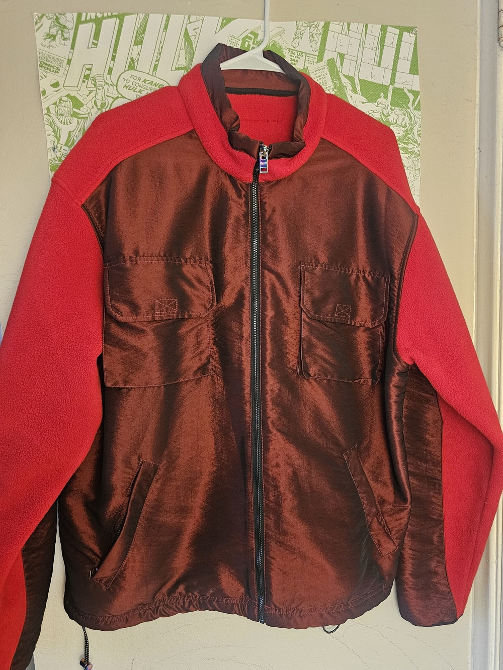 Bossi Sportswear Red Body Zip Jacket